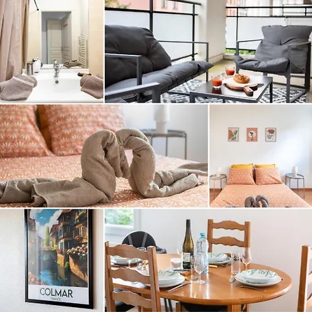 Apartment Le Colmarien Moderne - Parking Gratuit Clos - Centre Colmar