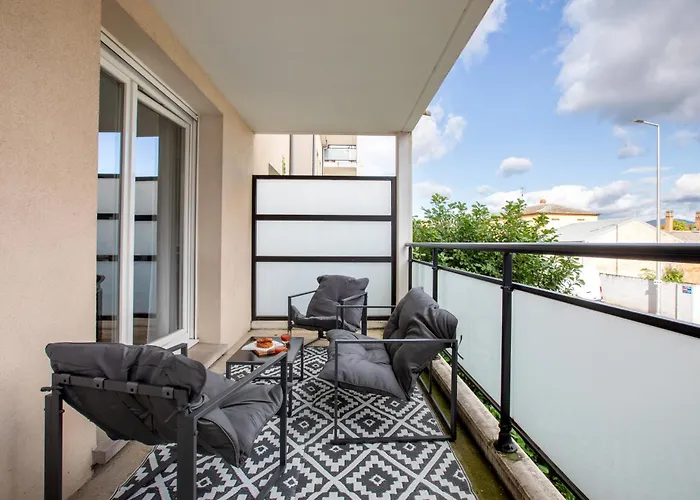 Apartment Le Colmarien Moderne - Parking Gratuit Clos - Centre Colmar