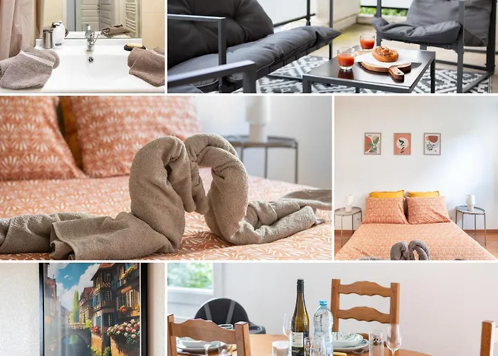 Apartment Le Colmarien Moderne - Parking Gratuit Clos - Centre Colmar