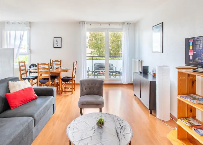 Apartment Le Colmarien Moderne - Parking Gratuit Clos - Centre Colmar