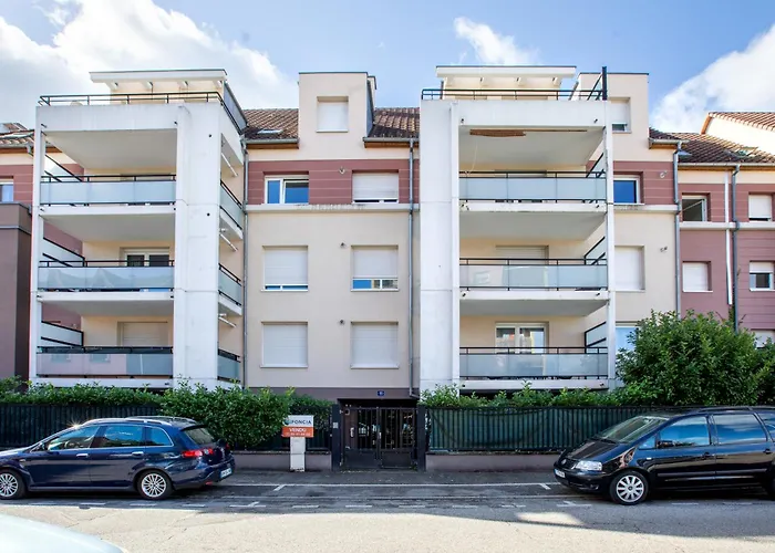 Le Colmarien Moderne - Parking Gratuit Clos - Centre